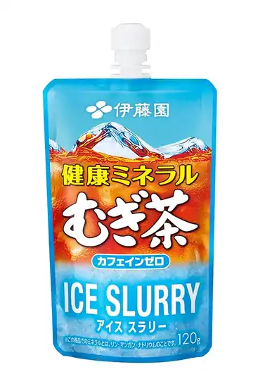 ■伊藤園 健康ミネラルむぎ茶 アイススラリー 120g×16本 パウチ 891円