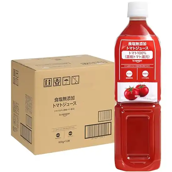 ■by Amazon トマトジュース 900g x 12本 食塩無添加 リコピン 大容量 2,417円