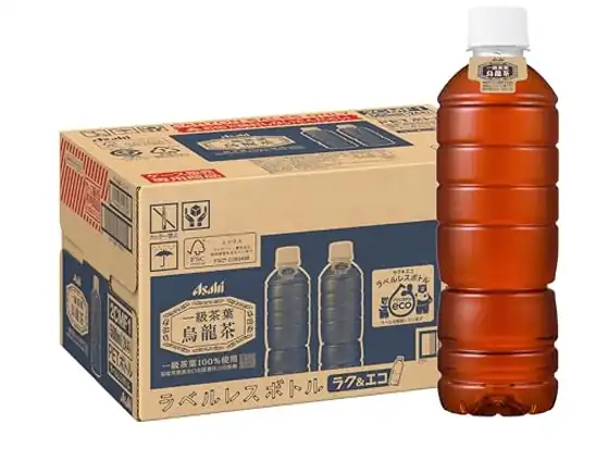 【クーポンで15％OFF＋5％OFF】1本あたり70円！アサヒ飲料 一級茶葉烏龍茶 ラベルレスボトル 500ml×24本 1702円！