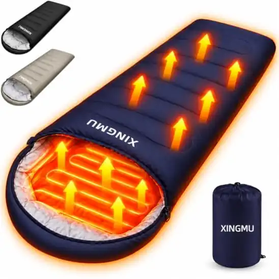 【20%OFF+30%ポイント！】XINGMU 寝袋 オールシーズン対応 230T超防水 3in1多機能 2.3kg シュラフが2,864円（実質1,790円）送料無料