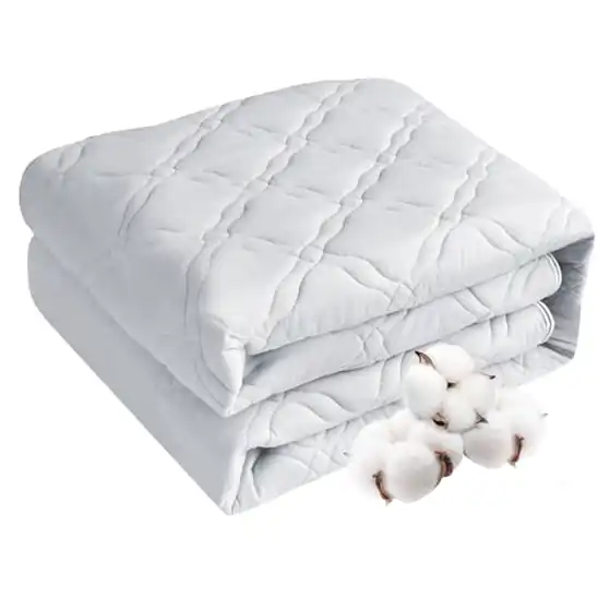 【20%OFF+30%ポイント!】LuckinSleep 敷きパッド シングル オーガニックコットン100% 四層構造 100x200cmが2,864円(実質1,790円)送料無料