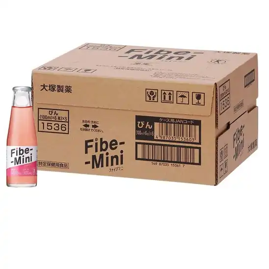 1本85円!【大幅値下がり!】ファイブミニ 大塚製薬 特定保健用食品(トクホ) 食物繊維 瓶 100ml×30本が激安特価!