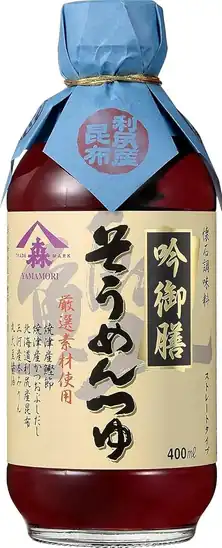 ■ヤマモリ 吟御膳そうめんつゆ 400ml 363円