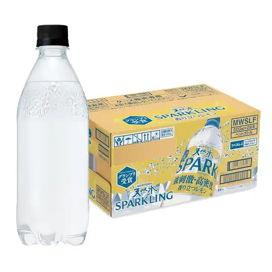 【さらに25％OFF！】サントリー 天然水スパークリング レモン ラベルレス 500ml ×24本 [炭酸水] まとめ売り実施中が激安特価！