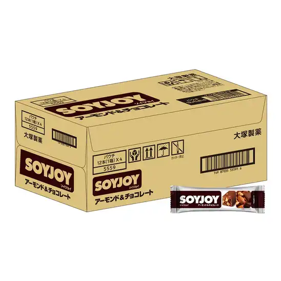 1本83円！【値下がり！】ソイジョイ 大塚製薬 ソイジョイ アーモンド&チョコレート 低GI食品 植物性タンパク質 ケース販売 30g×48個が激安特価！