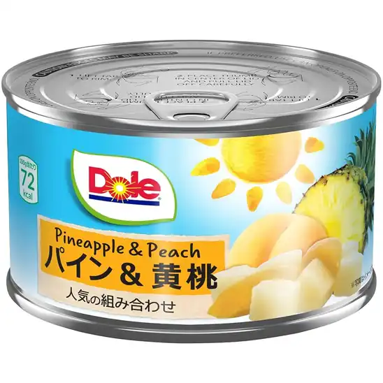 1缶118円！【大幅値下がり！】ドール　缶詰　パイン＆黄桃　227gx24個　Doleが激安特価！