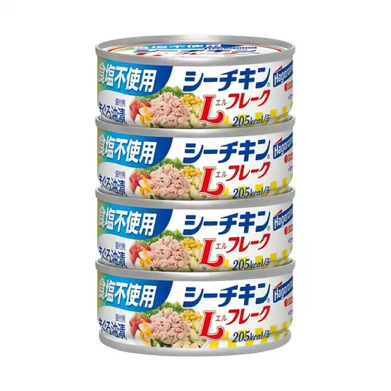 【値下がり！】食塩不使用シーチキンLフレークSP4が564円！