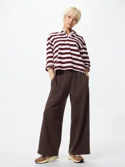 【ユニクロ値下げ】スウェットワイドパンツ 男女兼用 1,990円!
