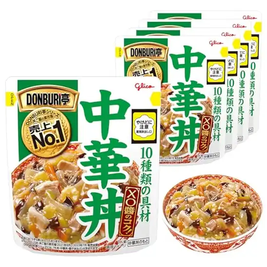 【25%OFF+クーポンで10%OFF+15%OFF】1個あたり211円!DONBURI亭 中華丼 230g×5個 1053円!