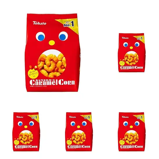 【425円】東ハト キャラメルコーン 70g (× 5)