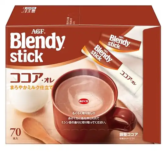 【2,184円(31円 / 本)】AGF ブレンディ スティック ココア・オレ 70本 【 ミルクココア 】
