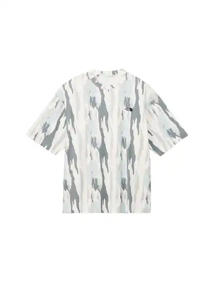 【61％OFF】THE NORTH FACE(ザ・ノース・フェイス) ショートスリーブオールオーバープリントティー ユニセックス S 2903円！