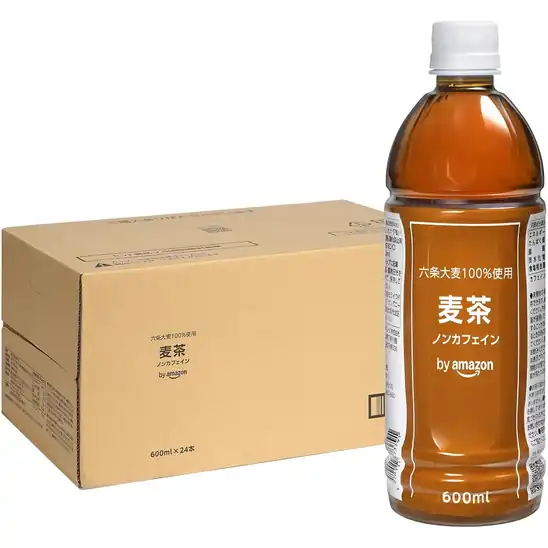 1本あたり62円！by Amazon 麦茶 600ml x 24本 1488円！
