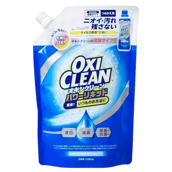 【28%OFF】オキシクリーン パワーリキッド つめかえ用 520ml 394円!