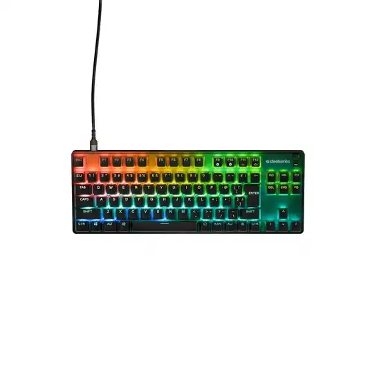 【71％OFF】SteelSeries ゲーミングキーボード テンキーレス Apex 9 TKL JP 有線 日本語配列 64852 ブラック 7973円！