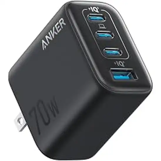 「Anker Zolo Charger (70W, 4 Ports) ブラック」がアマゾンのタイムセールで39%OFF！