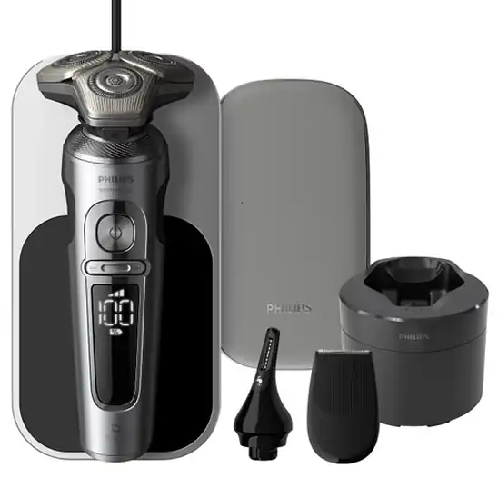 【ワイヤレス充電】PHILIPS フラッグシップ電動シェーバー S9000プレステージ SP9885/36 送料込19,800円