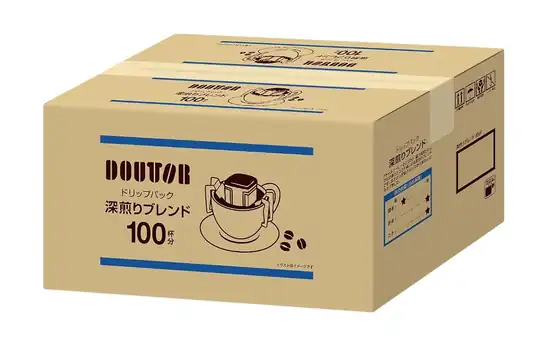 【37%OFF】1杯あたり26円!ドトールコーヒー ドリップパック 深煎りブレンド 100杯分 2604円!