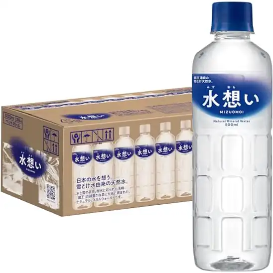 【22%OFF+5%OFF】1本あたり41円!水想い ミネラルウォーター 蔵王連峰の雪どけ天然水 500ml 軟水 ×36本 1464円!