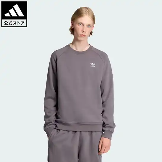 【50％OFF】【4,785円】【公式】アディダス ライフスタイル トレフォイル エッセンシャルズ クルーネックスウェット