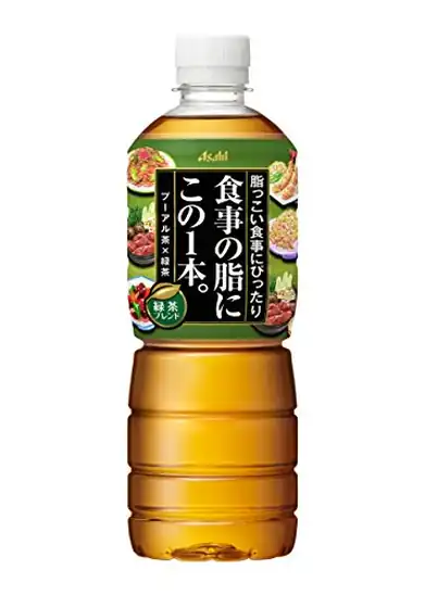 【タイムセール】【クーポンで5%OFF+5%OFF】1本あたり66円!食事の脂にこの一杯 アサヒ飲料 食事の脂にこの1本。緑茶ブレンド お茶 ペットボトル 600ml×24本 1583円!