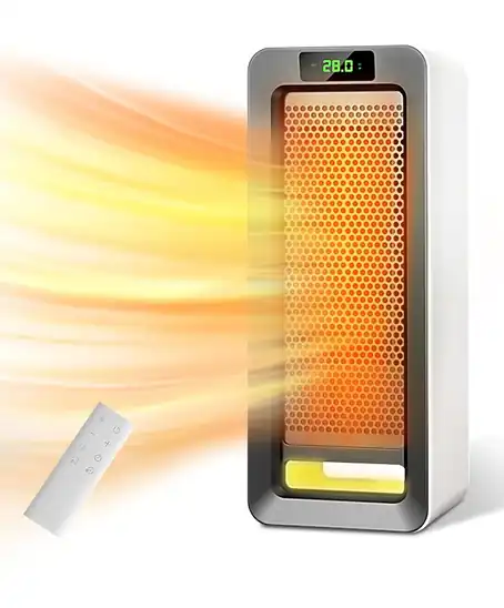 【値下がり!】セラミックヒーター 電気ストーブ 小型が激安特価!