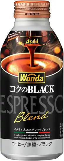 【クーポンで15%OFF+5%OFF】1本あたり88円!アサヒ飲料 ワンダ コクのブラック ボトル缶 400g×24本 2102円!