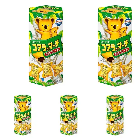 ■ロッテ コアラのマーチ 48g (× 5) 530円