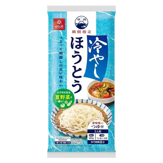 【181円】はくばく 冷やしほうとう スープ付き 260g