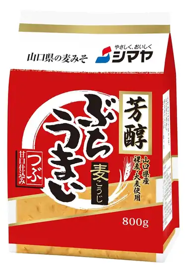 【アウトレット】【46%OFF】1個あたり415円!シマヤ 芳醇ぶちうまい つぶ(麦みそ) 800g×2個 830円!