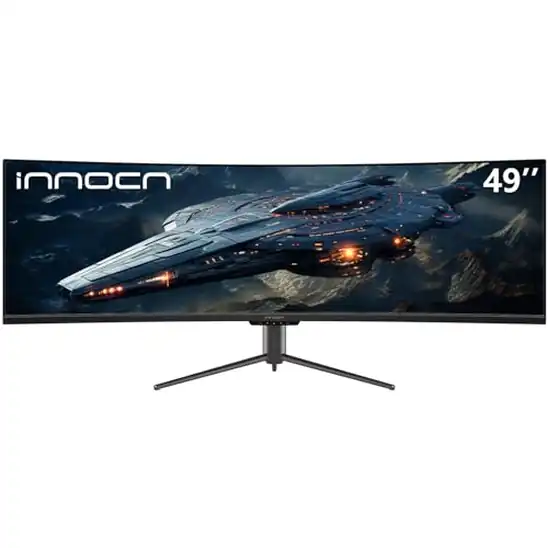 【5,899円OFF!】INNOCN 49C1R - 49インチスーパーウルトラワイド5K解像度ディスプレイが91,990円送料無料