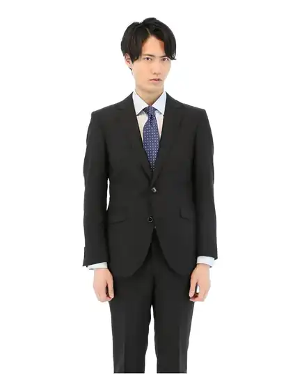 【68％OFF＋ポイント10％還元】[タカキュー] レギュラーフィット メンズ スーツ 2ボタン 7号Y7 実質6415円！