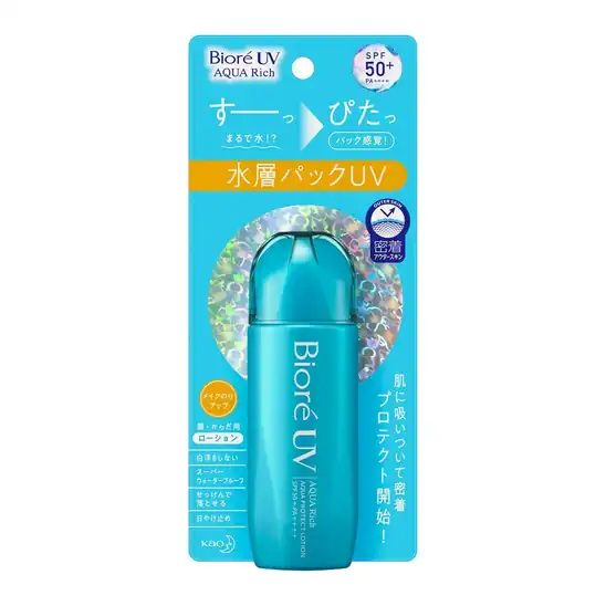 【38％OFF＋5％OFF】ビオレ Biore UＶ アクアリッチ アクアプロテクトローション 70ミリリットル (x 1) 632円！