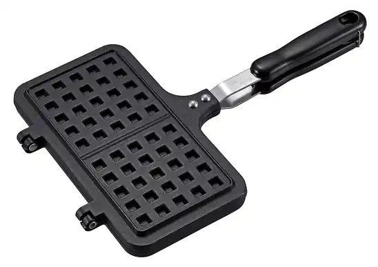 【アウトレット】【73%OFF】キャプテンスタッグ キャスト アルミワッフルメーカー UG-3088(新モデル) 1625円!