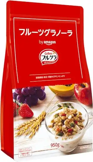 【9】【32％OFF＋5％OFF】by Amazon カルビー フルグラ 950g 912円！