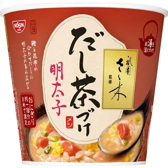 【9】【1,358円】日清食品 祇園さゝ木監修 日清だし茶づけ 明太子 60g ×6個