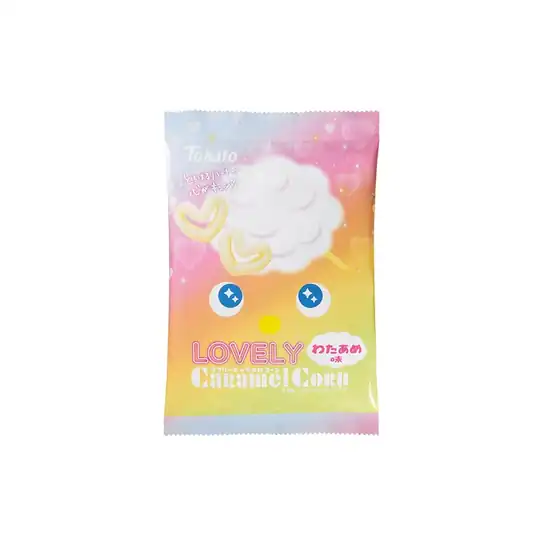 【アウトレット】【63%OFF】東ハト LOVELYキャラメルコーンわたあめ味 43g 56円!
