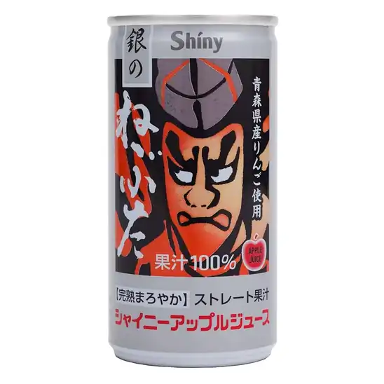 【5】【アウトレット】【51%OFF】1本あたり80円!シャイニー 銀のねぶたりんごジュース 195g×30本 2410円!