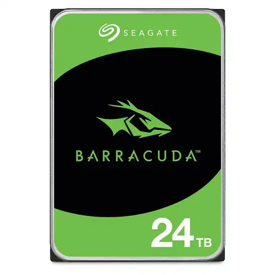 【楽天ポイントも付いてお得】88,800円 送料無料 楽天市場 【正規代理店品】Seagate シーゲイト BarraCuda 3.5インチ 24TB 内蔵 ハードディスク HDD PC 2年保証 6Gb/s 512MB 7200rpm ST24000DM001 2026.10.27時点