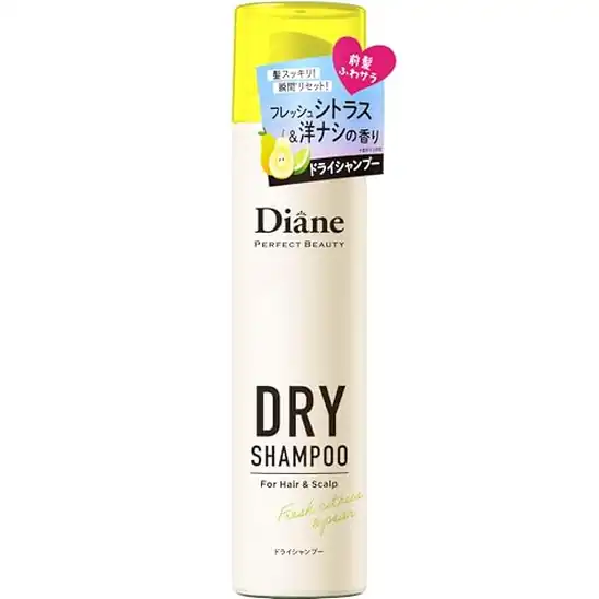 【5】【32％OFF＋10％OFF】Diane(ダイアン) ドライシャンプー [フレッシュシトラスペアの香り] 95g 810円！