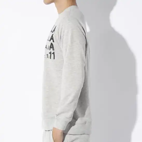 【10】FILA クルーネック 長袖 スウェット メンズ 444340
