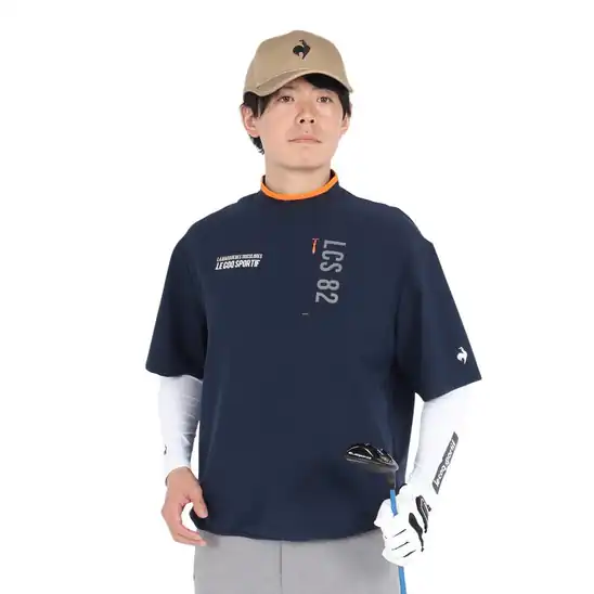 【10】【82%OFF】(ルコックスポルティフ) プルオーバー【ストレッチフォーサー】 インナー付 半袖カットソー LG4FTZ00M M 2711円!