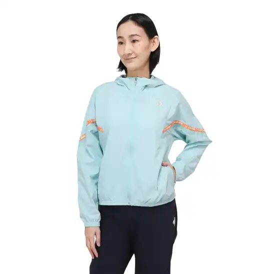 【10】【86％OFF】[ルコック] サンスクリーンクロス ジャケット スポーツウェア レディース S 1260円！