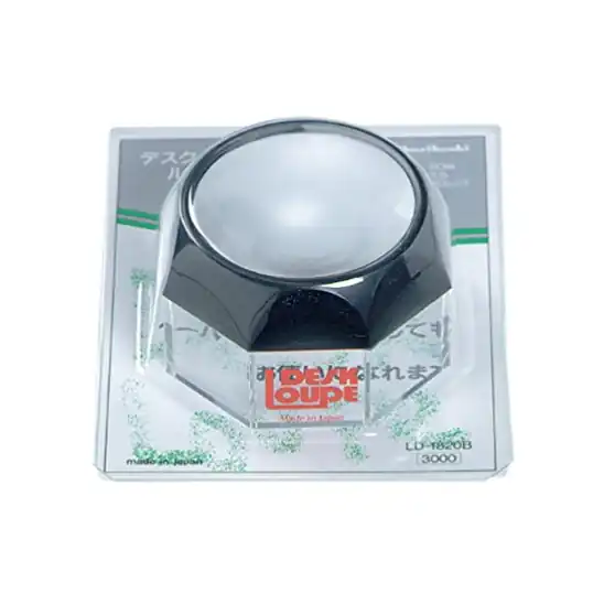 【8】西敬 デスクルーペ 直径60mm 倍率3.5倍 LD1820B