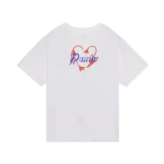 【10】[プーマ] カジュアル ESS ELEVATED MX SS BK PT Tシャツ 693702 レディース ホワイト(02)