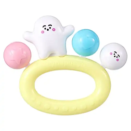 【10】[バンダイ(BANDAI)] シナぷしゅ ぷしゅぷしゅとなかよしリズムベル 対象年齢 3か月～