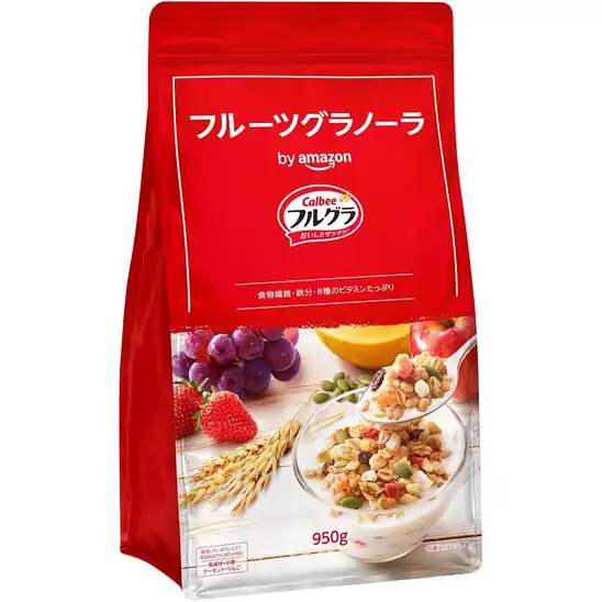 【9】【クーポンで1028円！】by Amazon カルビー フルグラ 950gが激安特価！