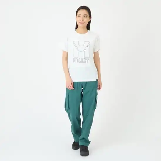 【9】[ミレー] BIG MONO LOGO TS SS-FROST-XL-MIV03191
