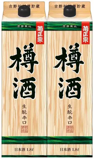 【10】【アウトレット】【57%OFF】1本あたり870円!菊正宗 樽酒ネオパック 1800ml×2本 1740円!