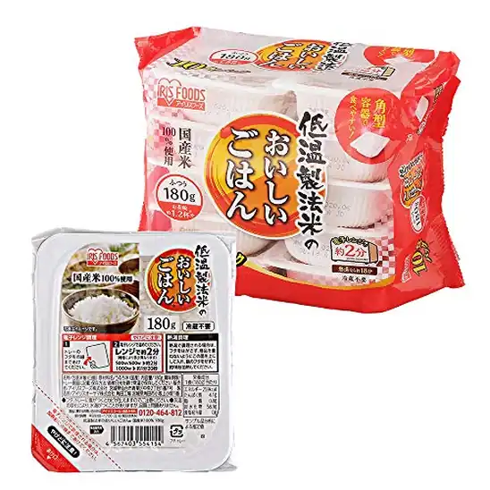 【8】【1,494円(149円 / 個)】アイリスオーヤマ パックご飯 国産米 100% 低温製法米 レトルト 180g×10個